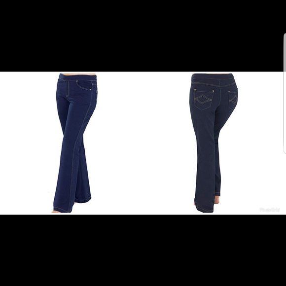 women's stretch knit jeans